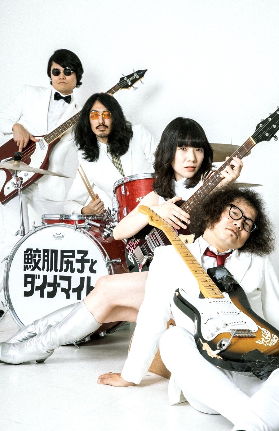 鮫肌尻子とダイナマイト 博多発・昭和のサウンドとカルチャーを昇華し